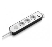 Мережевий подовжувач 2E 5XSchuko з вимикачем,1.5м, white (2E-U03ESU33WB)