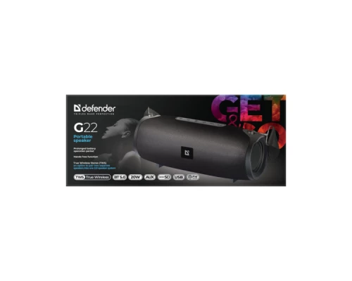 Акустична система Defender G22 Black (65122) Акустична система Defender G22 Black (65122)