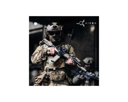 Екшн-камера AirOn ProCam 7 Black Tactical Helm Kit (4822356754511)