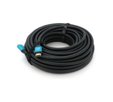 Кабель мультимедійний HDMI M to HDMI M 20.0m V2.0 4Kx2K black Merlion (YT-HDMI(M)/(M)4KV2.0-20m/19122)