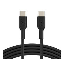 Дата кабель USB-С - USB-С, PVC, 2m, black Belkin (CAB003BT2MBK)