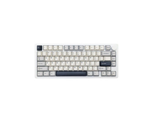 Клавіатура Attack Shark X86 RGB Wireless/Bluetooth/USB UA Starlight White (X86SW_AS)