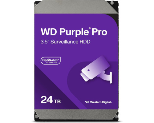 Жорсткий диск 3.5" 24TB WD (WD240PURP) Жорсткий диск 3.5" 24TB WD (WD240PURP)