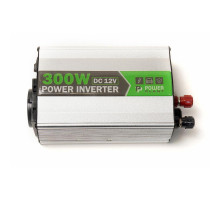 Автомобільний інвертор 12V/220V 300W, USB 5V 1A, HYM300-122 PowerPlant (KD00MS0001)