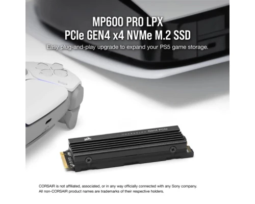 Накопичувач SSD M.2 2280 2TB MP600PRO LPX Corsair (CSSD-F2000GBMP600PLP) Накопичувач SSD M.2 2280 2TB MP600PRO LPX Corsair (CSSD-F2000GBMP600PLP)