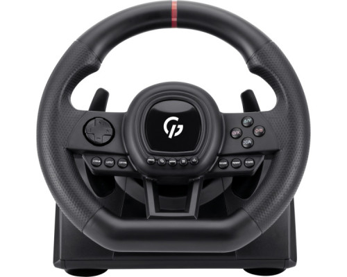 Кермо GamePro RW038PM з педалями та коробкою передач PC/XBOX360/XBOXONE/SWITCH/PS3/PS4 (RW038PM)