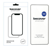 Скло захисне BeCover Poco F7 Pro 10D Black (713433)