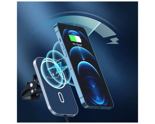 Зарядний пристрій Choetech QI 15W compatible MagSafe (T200-F-201BK)