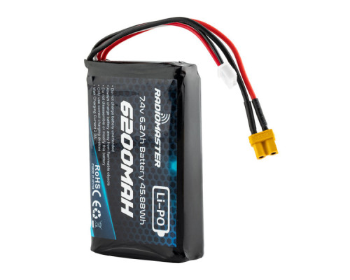 Акумуляторний блок RadioMaster 6200mah 2S Lipo Transmitter Battery (HP0157.BATT-6200-2S)