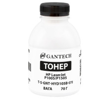Тонер HP LJ P1005/P1505, bottle 70g Gantech (TSM-HYD105B-070)