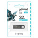 USB флеш накопичувач Wibrand 32GB Eagle Grey USB 3.2 Gen 1 (USB 3.0) (WI3.2/EA32U10G)