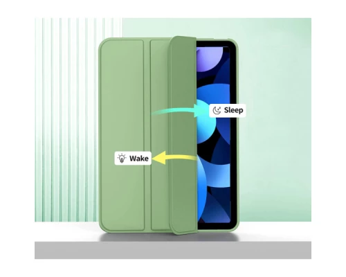 Чохол до планшета BeCover Tri Fold Soft TPU Silicone Apple iPad 10.9" 2022 Green (708520) Чохол до планшета BeCover Tri Fold Soft TPU Silicone Apple iPad 10.9" 2022 Green (708520)