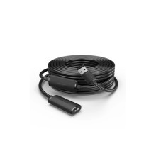 Дата кабель USB 2.0 AM/AF 15.0m Active black Vention (CBKBN)