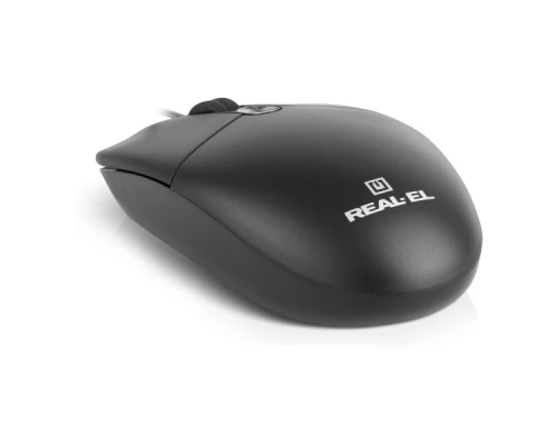 Мишка REAL-EL RM-210 USB Black (EL123200036) Мишка REAL-EL RM-210 USB Black (EL123200036)