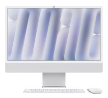 Комп'ютер Apple 24" iMac Retina 4.5K / Apple M4 (8-c/CPU, 8-c/GPU), 16, 256, Silver (MWUC3UA/A)
