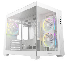 Корпус для ПК Deepcool CG330 3F White (R-CG330-WHNGM3-G)
