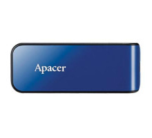 USB флеш накопичувач Apacer 64GB AH334 blue USB 2.0 (AP64GAH334U-1)