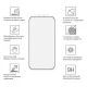 Скло захисне Drobak Apple iPhone 15 Black Frame A+ (292901)