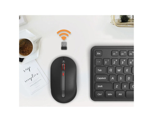 Комплект Xiaomi MiiiW Keyboard and Mouse Combo Gen 3 PB03 Wireless UA Black (MW24PB03 Black)