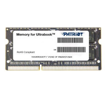 Модуль пам'яті для ноутбука SoDIMM DDR3L 8GB 1600 MHz Patriot (PSD38G1600L2S)