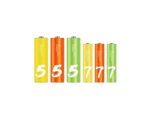 Батарейка CUKTECH AA+AAA rainbow alkaline battery (12*AA+12*AAA) (CUKAAB10CNCM)