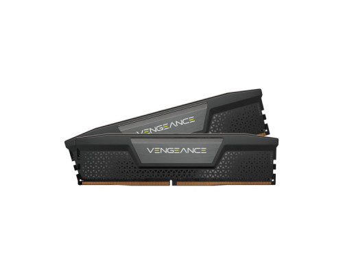 Модуль пам'яті для комп'ютера DDR5 48GB (2x24GB) 5200 MHz Vengeance Black Corsair (CMK48GX5M2B5200C38)