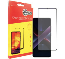 Скло захисне Dengos Full Glue Poco X7 Pro (black) (TGFG-393)