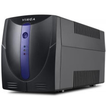 Пристрій безперебійного живлення Vinga LED 800VA plastic case (VPE-800P)