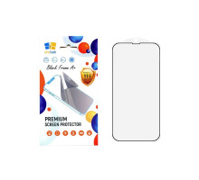Скло захисне Drobak Apple iPhone 16e Black Frame A+ (383876)