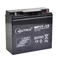 Батарея до ДБЖ Matrix 12V 17AH (NP17-12)