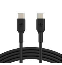 Дата кабель USB-C to USB-C 2.0m PVC black Belkin (CAB003BT2MBK)