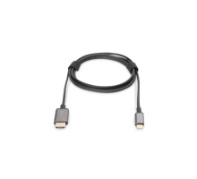 Кабель мультимедійний USB-C to HDMI M 1.8m UHD 4K Digitus (DA-70821)
