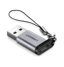 Перехідник USB 3.0 AM to USB-C F gray UGREEN (50533)