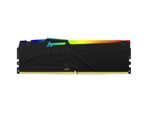 Модуль пам'яті для комп'ютера DDR5 16GB (2x8GB) 5200 MHz Beast RGB Kingston Fury (ex.HyperX) (KF552C36BBEAK2-16)