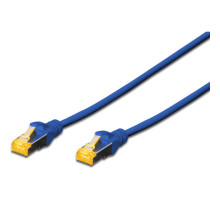 Патч-корд 5м CAT 6a S-FTP AWG 26/7, blue Digitus (DK-1644-A-050/B)