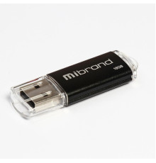 USB флеш накопичувач Mibrand 16GB Cougar Black USB 2.0 (MI2.0/CU16P1B)