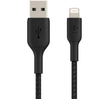 Дата кабель USB 2.0 AM to Lightning 2.0m Belkin (CAA002BT2MBK)