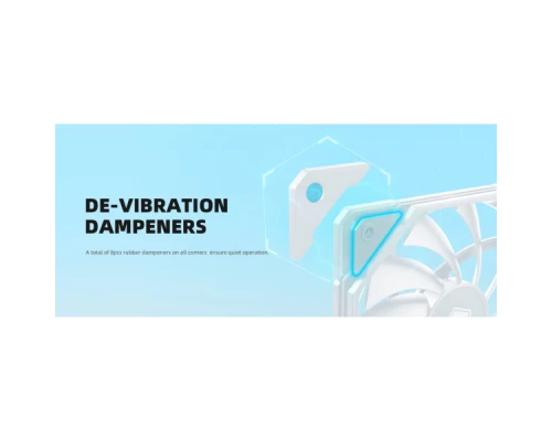 Кулер до корпусу ID-Cooling TF-12015-W Кулер до корпусу ID-Cooling TF-12015-W