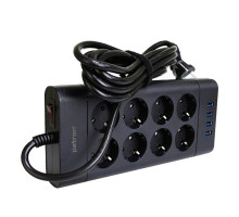 Мережевий фільтр живлення Patron SP-1683-USB (EXT-PN-SP-1683-USB) Мережевий фільтр живлення Patron SP-1683-USB (EXT-PN-SP-1683-USB)