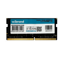 Модуль пам'яті для ноутбука SoDIMM DDR4 16GB 3200 MHz Wibrand (WI3200DDR4S/16GB)
