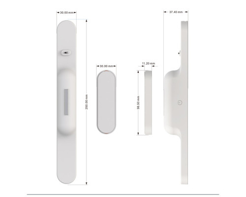 Настільна лампа ColorWay Magnetic Multi-Functional, 3W, з вбудованим акумулятором 1800 mAh (CW-DL11MMB-W)