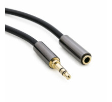 Кабель мультимедійний 3.5mm M to 3.5mm F 3.0m Extradigital (KBA1641)