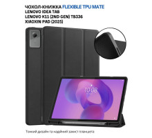 Чохол до планшета BeCover Flexible TPU Mate Lenovo Idea Tab/K11 (2nd Gen) TB336/Xiaoxin Pad (2025) 11" Black (714893)