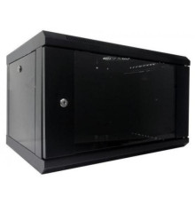 Шафа настінна Hypernet 6U 19" 600x600 (WMNC66-6U-FLAT-BLACK)