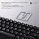 Клавіатура Ajazz AK690 Peach Mist Switch USB UA White (AK690-PM-W)