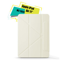 Чохол до планшета BeCover Ultra Slim Origami Magnetic Apple iPad Air 11" M2 2024 Beige (712957)