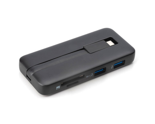 Порт-реплікатор Digitus USB-C > HDMI/2xUSB-A/USB-C/SD/MicroSD/RJ54 (DA-70914)