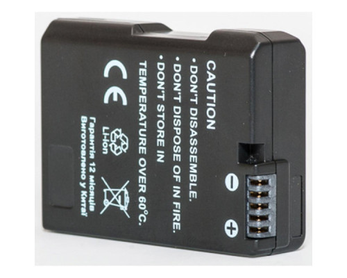 Акумулятор до фото/відео PowerPlant Nikon EN-EL14 Chip (D3100, D3200, D5100) (DV00DV1290)