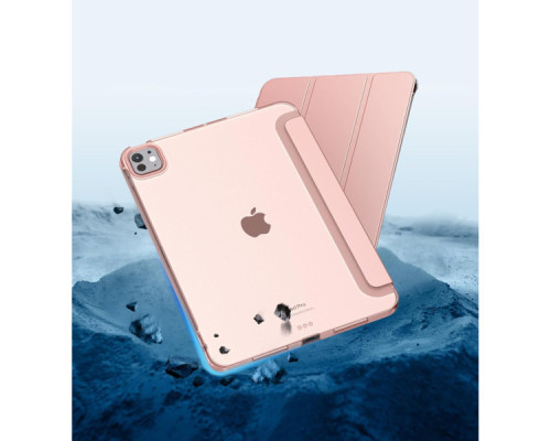 Чохол до планшета BeCover Tri Fold Hard Apple iPad Pro 11" M5 2025 Pink (715997)