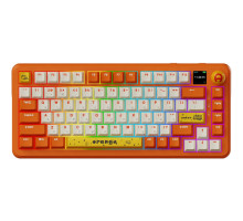 Клавіатура Ajazz AK820 MAX Avocado Switch Orange USB/Wireless/Bluetooth RGB UA Orange (AK820MAX-AS-OW)